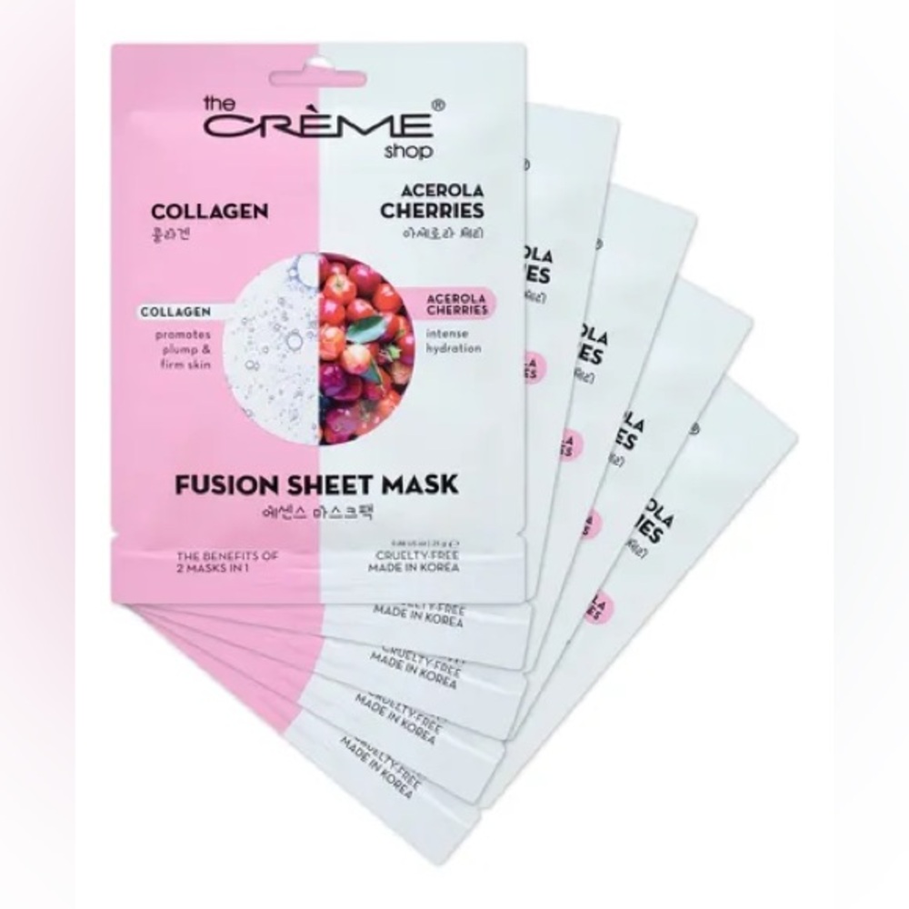 The Crème Shop Package of 5 Facial Masks